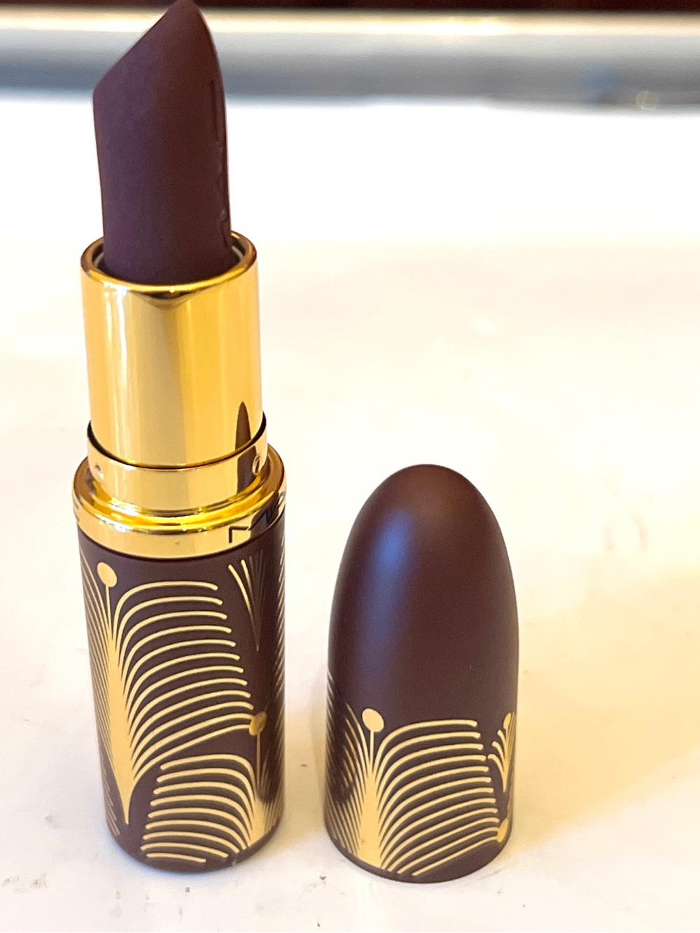 MAC M·A·Cximal Matte Sin 613 Lipstick New w/o box Limited Edition Tube Full Sz